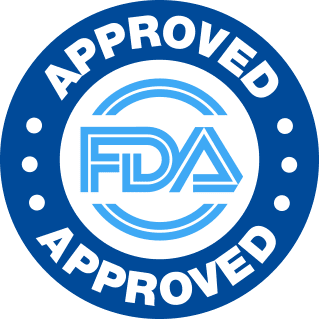 FDA-registered facility badge